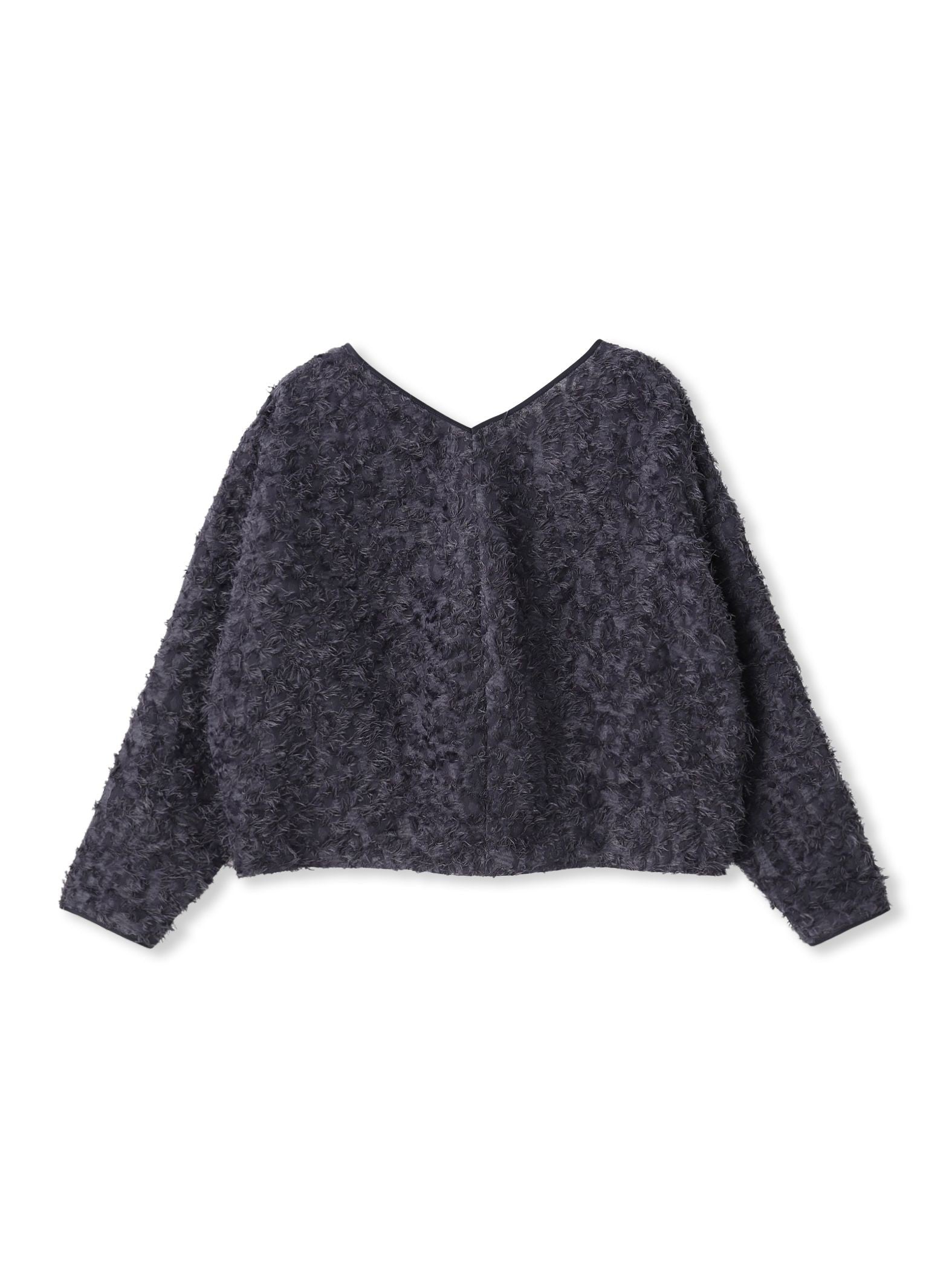 【コラボ商品】エディター東原妙子 × LAUTREAMONT /フェザージャガードブラウス