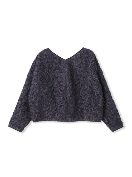 エディター東原妙子 × LAUTREAMONT /フェザージャガードブラウス