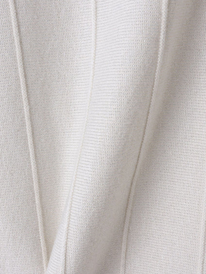 ラメドルマンVネックニット≪手洗い可能≫