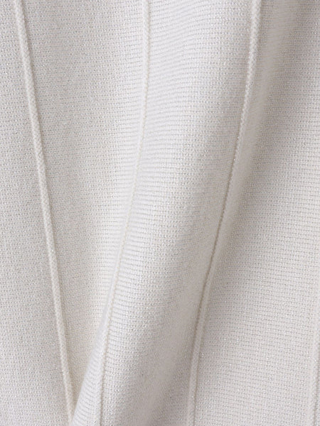 ラメドルマンVネックニット≪手洗い可能≫