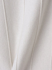 ラメドルマンVネックニット≪手洗い可能≫