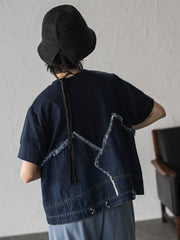 デニムドッキングTシャツ