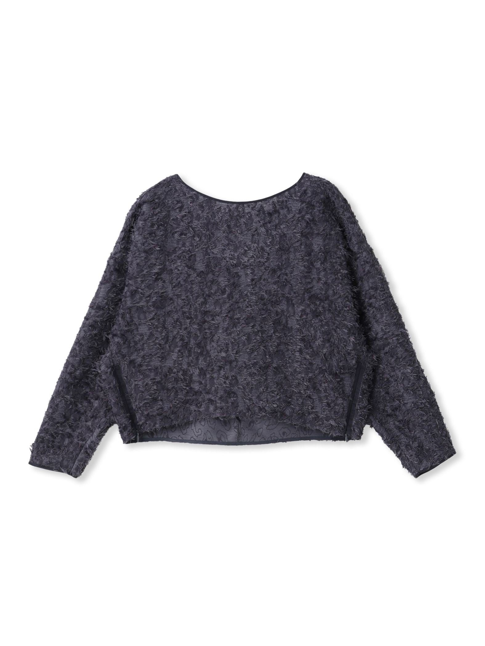 【コラボ商品】エディター東原妙子 × LAUTREAMONT /フェザージャガードブラウス