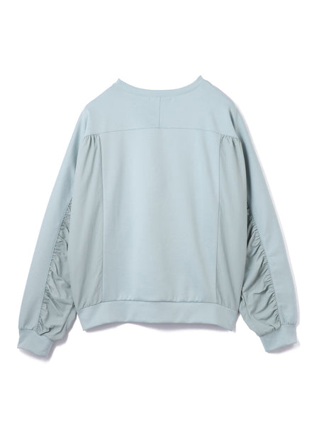 《予約販売》【ふんわり、きちんと。】ドルマンギャザープルオーバー≪手洗い可能≫