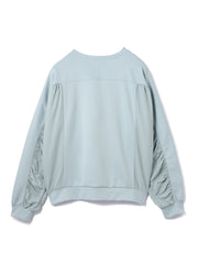 《予約販売》【ふんわり、きちんと。】ドルマンギャザープルオーバー≪手洗い可能≫