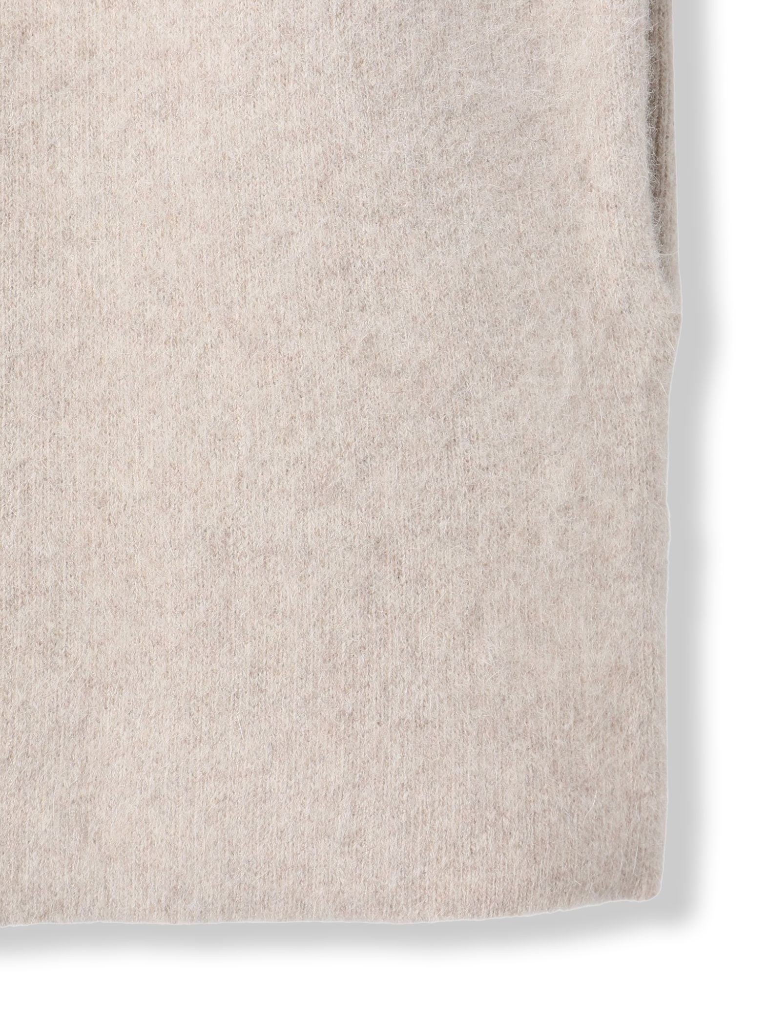 フォックス混ニットジャケット