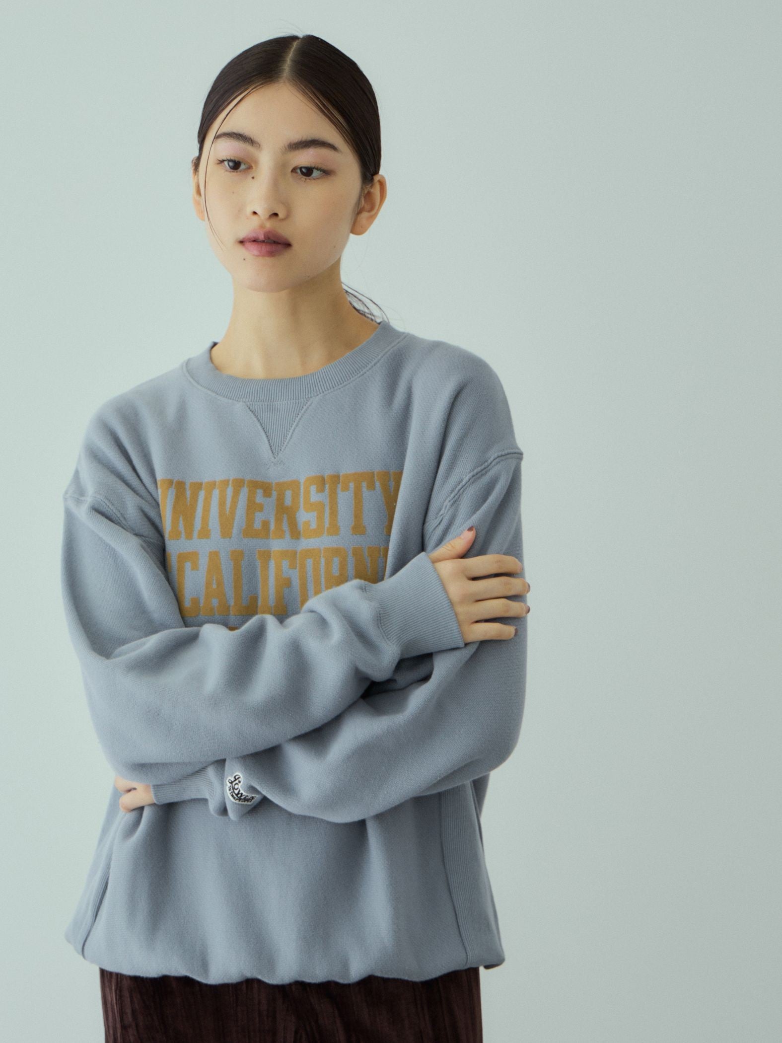 トンプキン裏毛カレッジロゴプルオーバー≪洗濯機で洗える≫