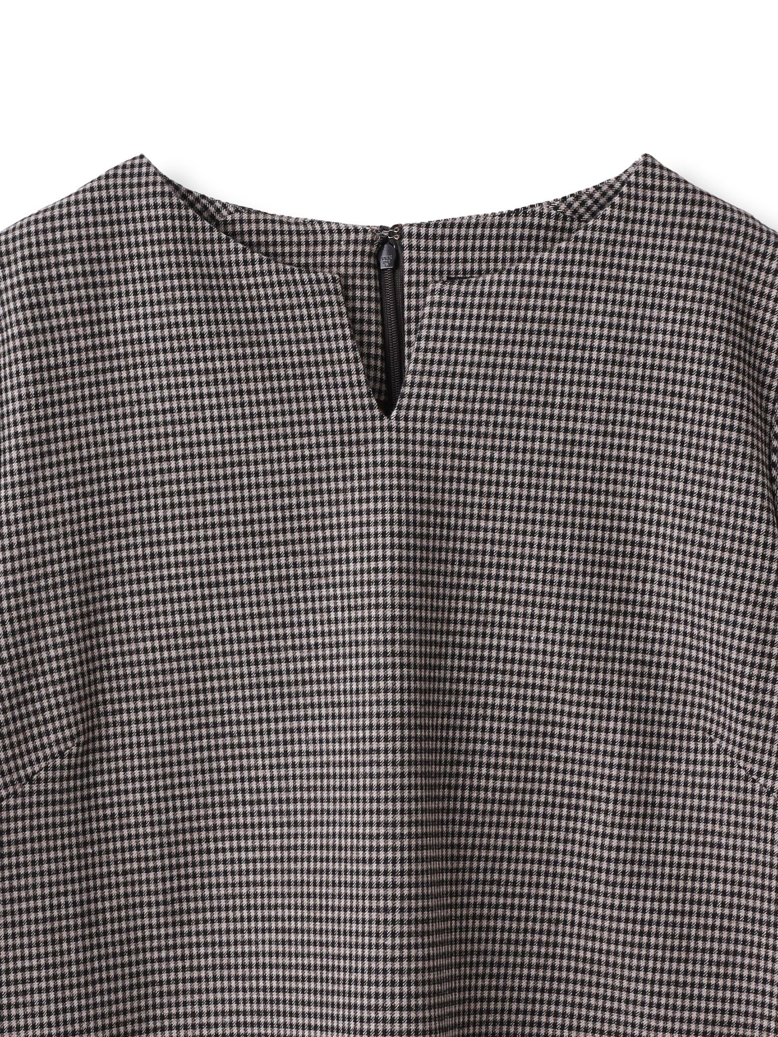 両面起毛キーネックブラウス＜WEB限定11号サイズ＞