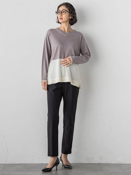 <極>”ラクきれい”裏起毛ジョグパン