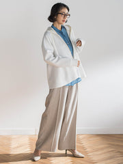 ストレッチダンボールジップパーカー