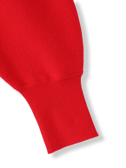 ウォッシャブルバナナスリーブニット≪手洗い可能≫