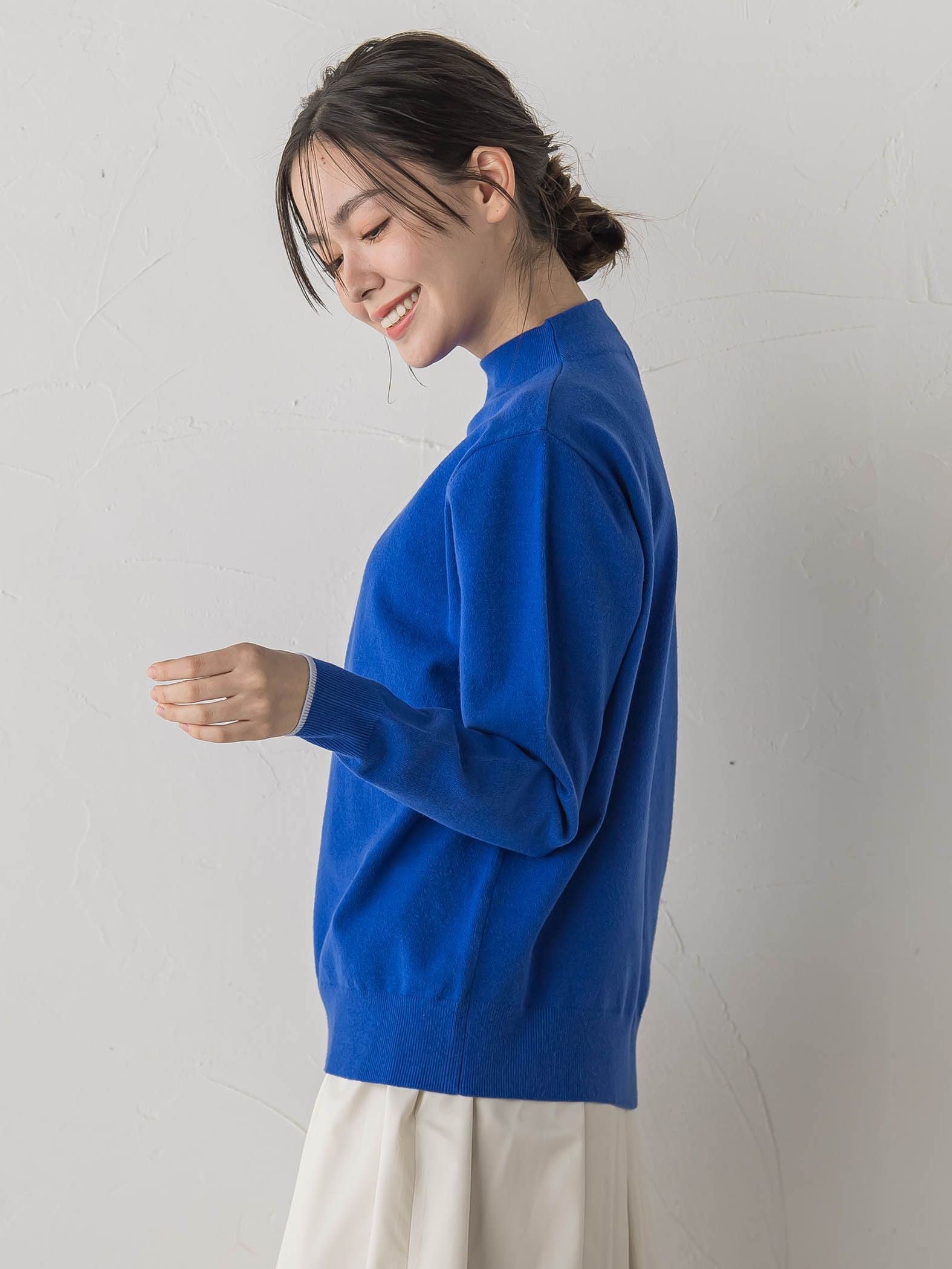 【WEB限定】スーパーストレッチプルオーバー≪洗濯機で洗える≫