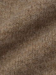 ヤクライクモックネックニットプルオーバー