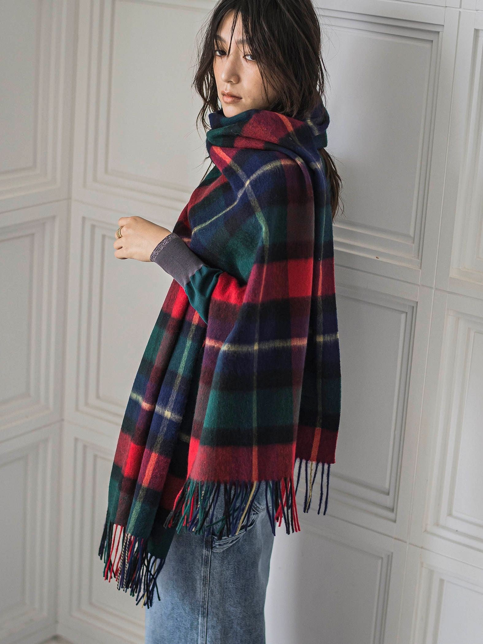 【TWEEDMILL】大判ストール