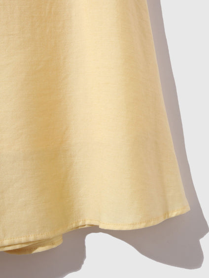 フローイングウールサーキュラースカート