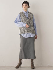 モナコツィードブラウス≪手洗い可能≫