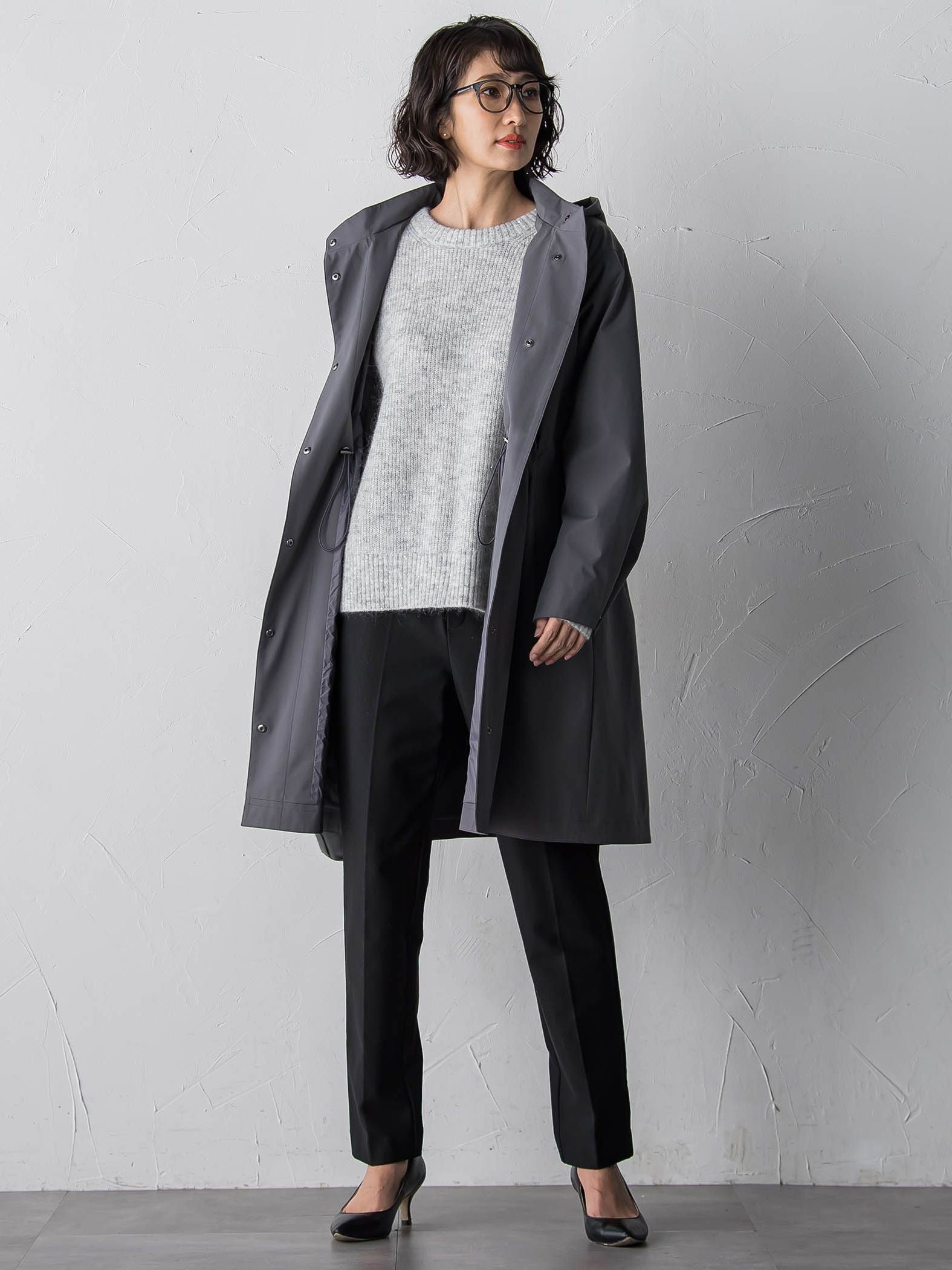 【大きいサイズ】モヘヤスパンコールニット