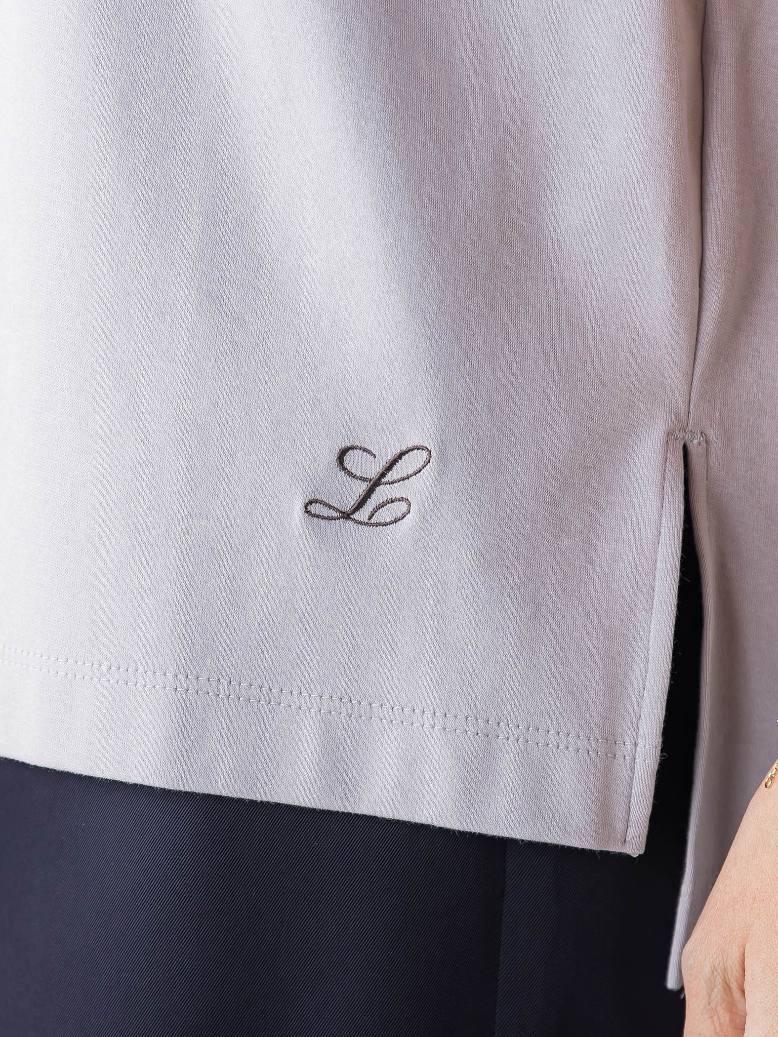 【大きいサイズ】【受注会限定】刺繍ロゴ入りカットソー