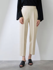 ダブルクロスストレッチビットテーパードパンツ