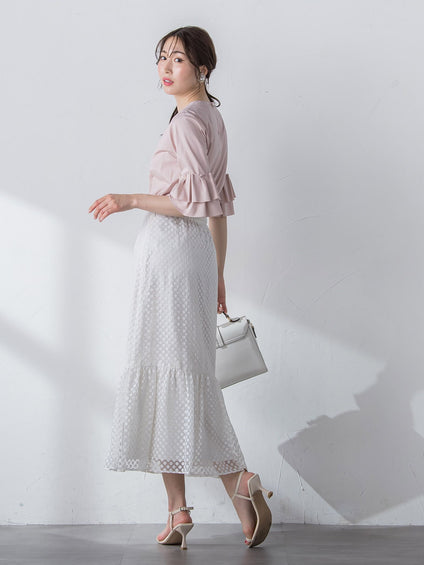 【WEB別注】 シールズトリコットタックスリーブカットソー≪洗濯機で洗える≫