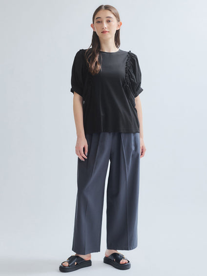 レーヨントラックパンツ≪手洗い可能≫