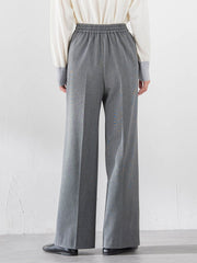 エクセレントウォーム裏起毛ワイドパンツ