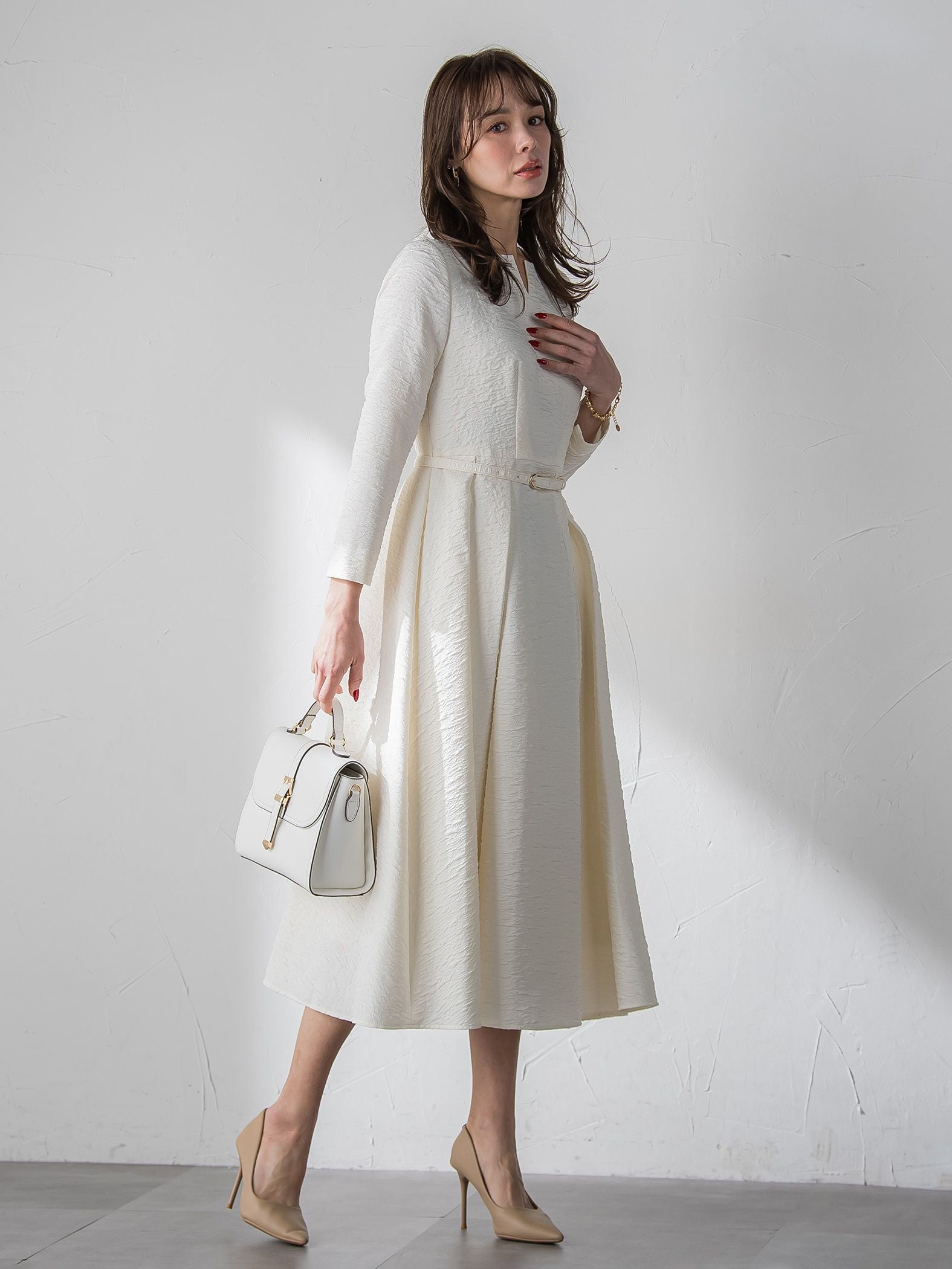 ジャガードワンピース