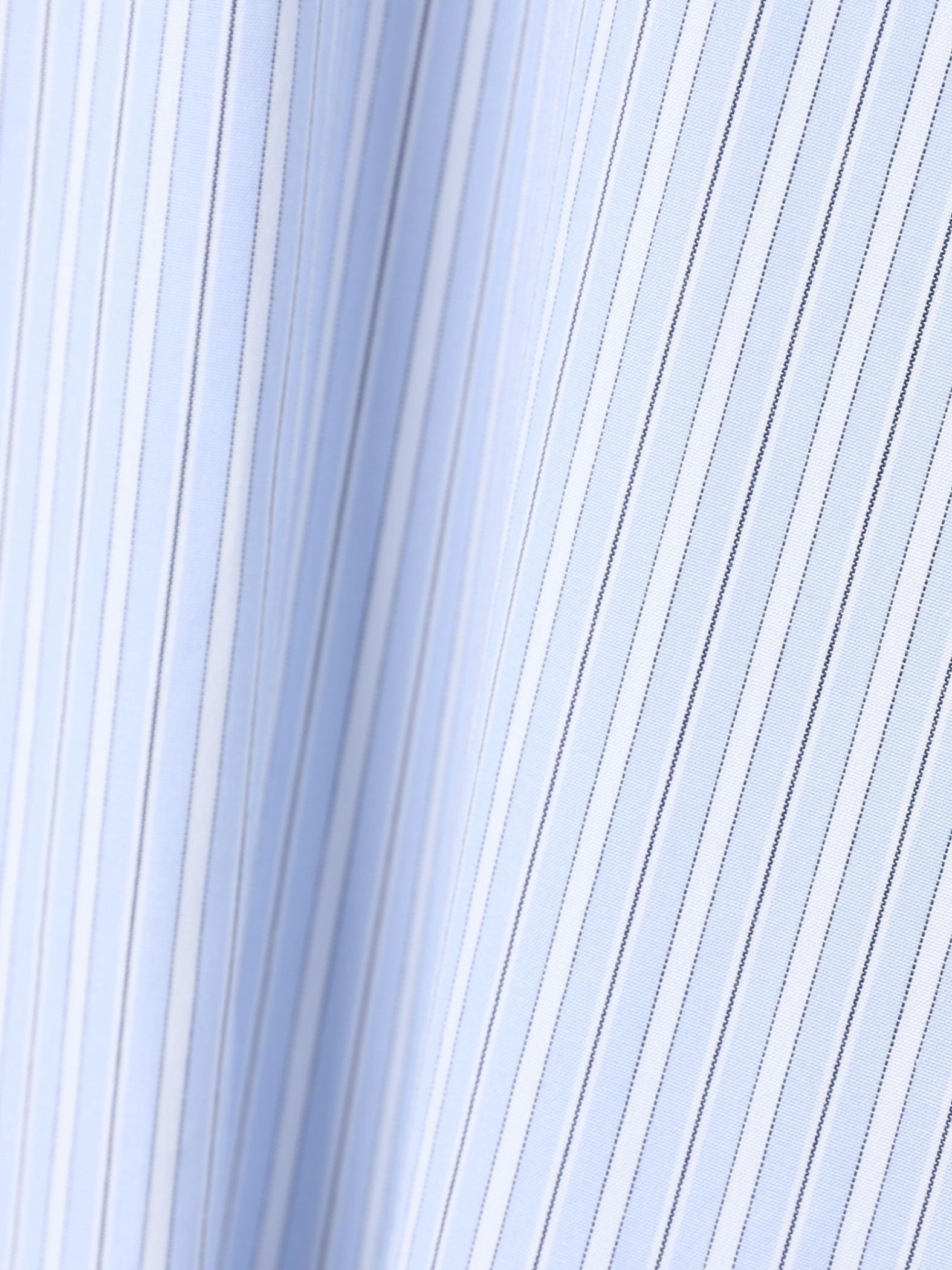 ボートネックコットンポプリンストライプブラウス