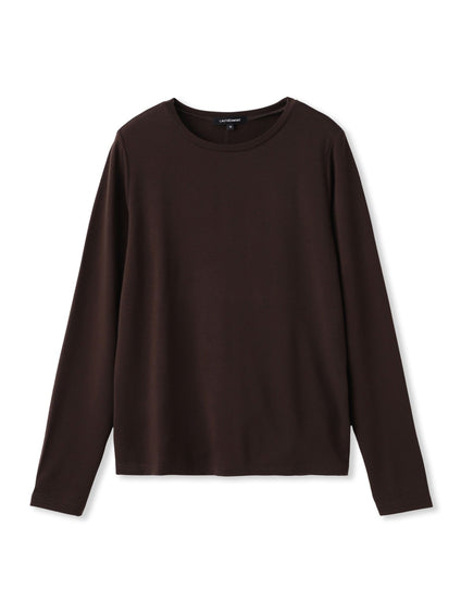 【WEB限定】吸湿発熱スムースストレッチカットソー