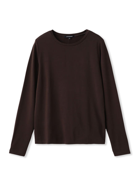 【WEB限定】吸湿発熱スムースストレッチカットソー