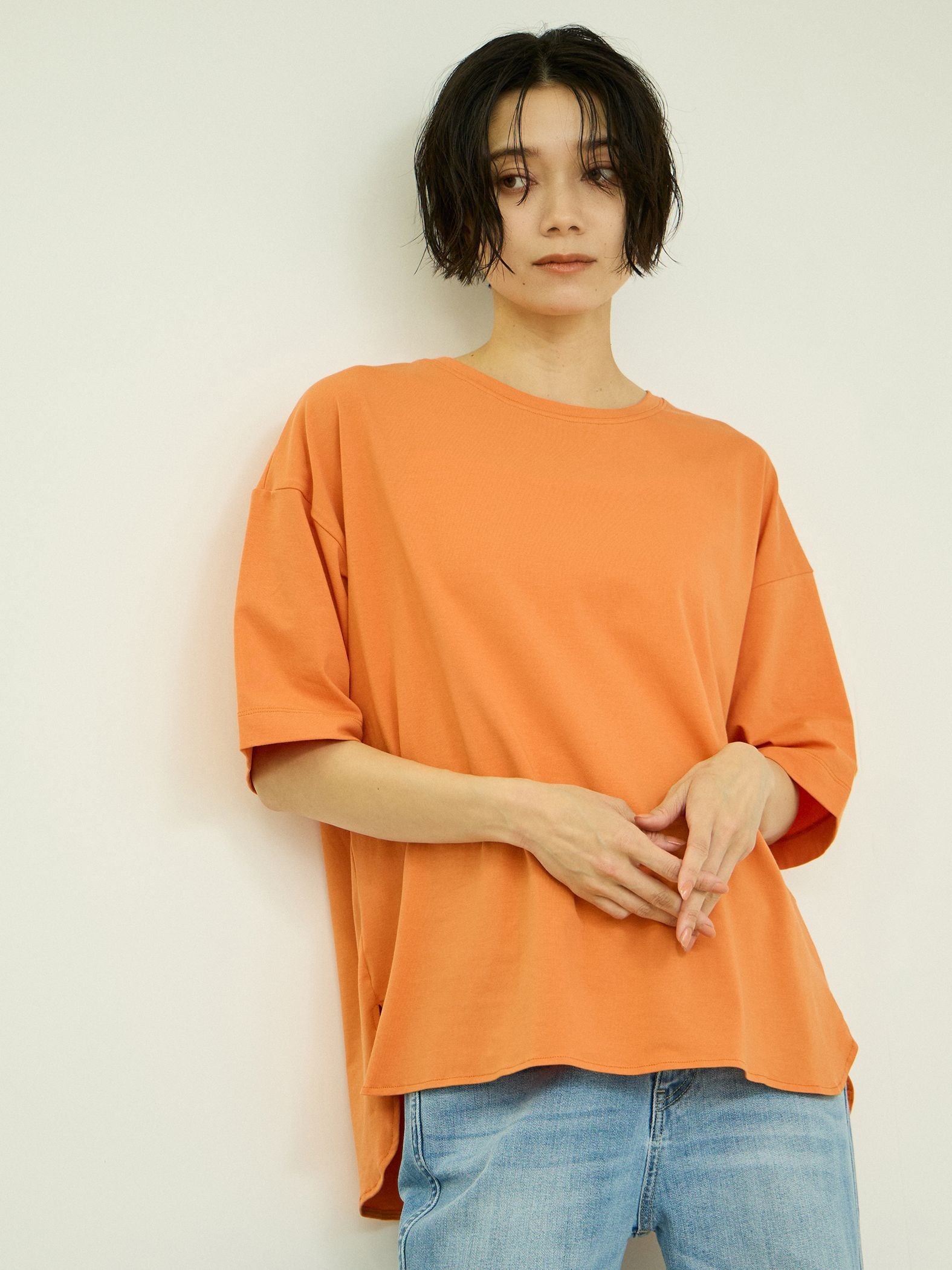 ひんやりオーバーサイズTシャツ