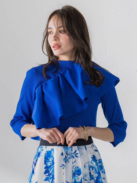 ケープ付き5wayニット