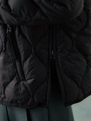 TAION　ダブルジップダウンジャケット≪手洗い可能≫