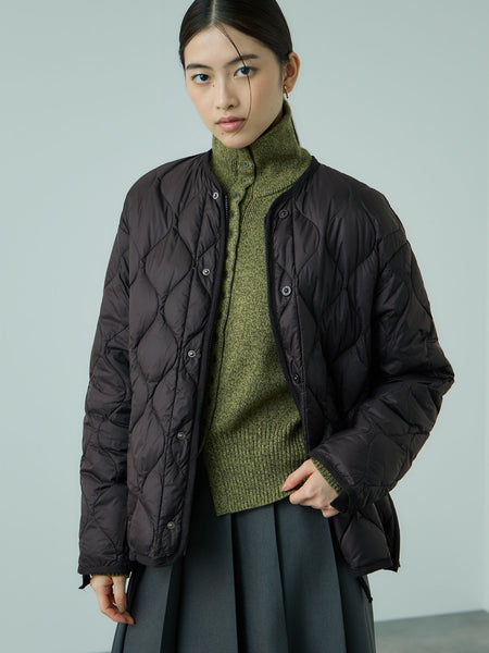 TAION　ダブルジップダウンジャケット≪手洗い可能≫