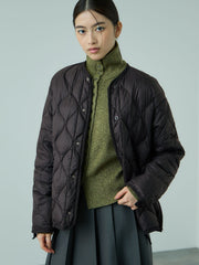 TAION　ダブルジップダウンジャケット≪手洗い可能≫