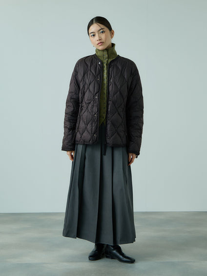 TAION　ダブルジップダウンジャケット≪手洗い可能≫