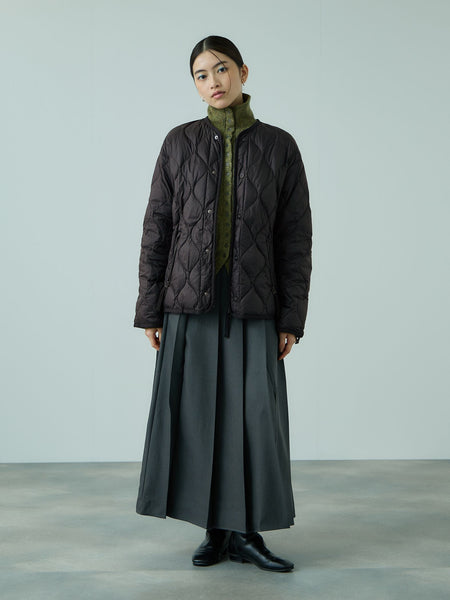 TAION　ダブルジップダウンジャケット≪手洗い可能≫