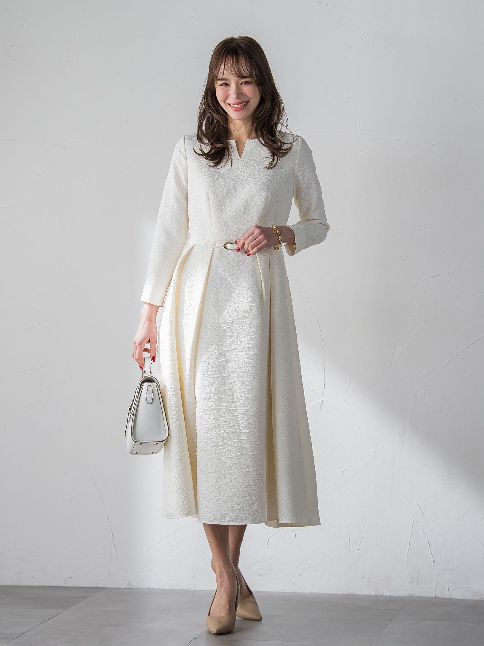 ジャガードワンピース