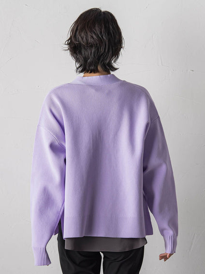 【WEB限定カラーあり】スポンディッシュニットカーディガン