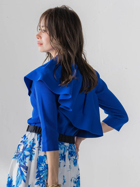 ケープ付き5wayニット