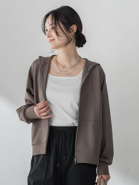 【WEB限定】≪真夏も活躍！≫サラっと快適 多機能ジップパーカー