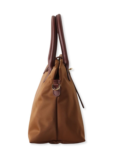 【VIOLAd'ORO】ターンロック付きナイロントートバッグ