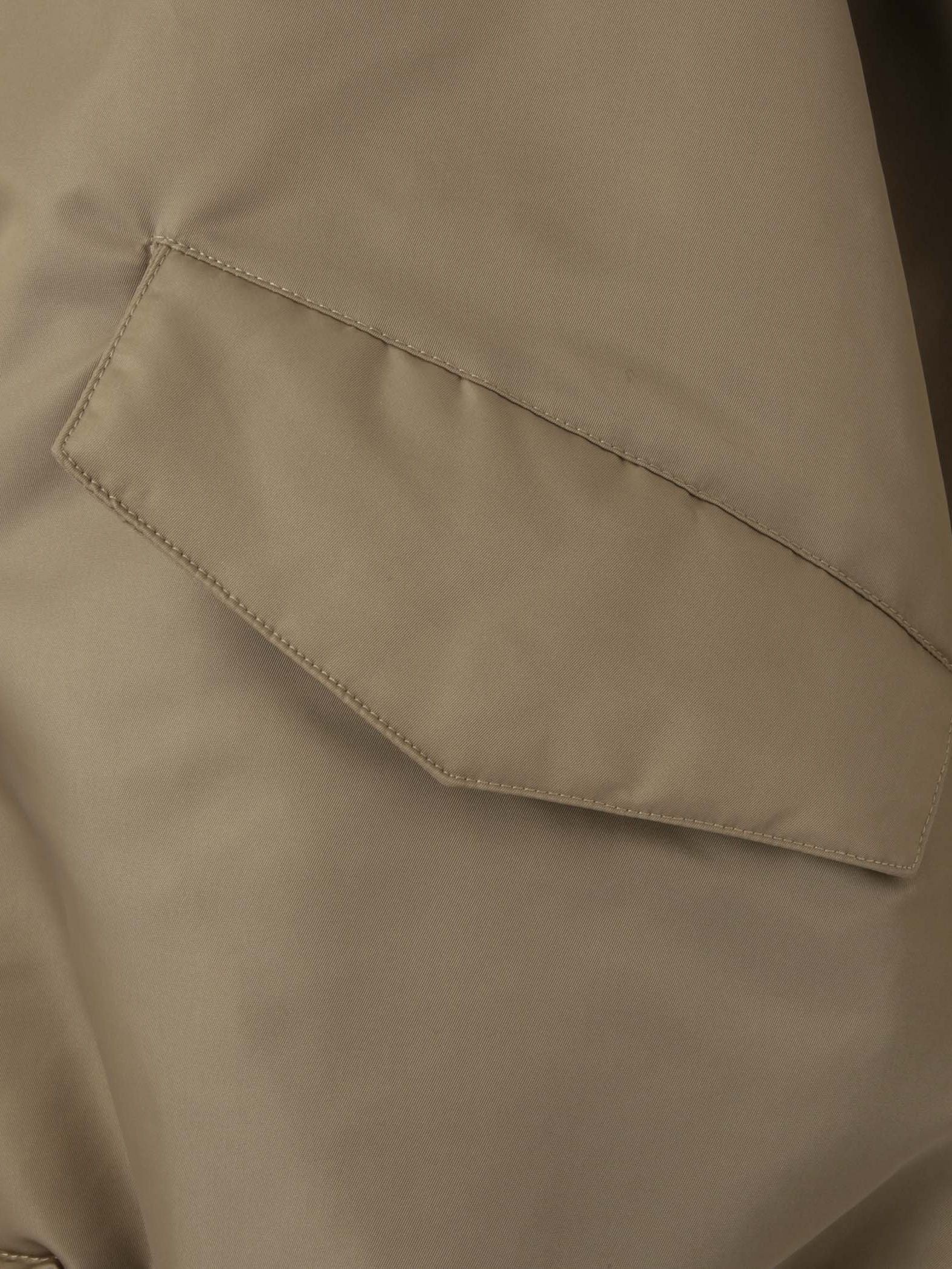 ナイロン中綿フードMA-1ジャケット≪手洗い可能≫