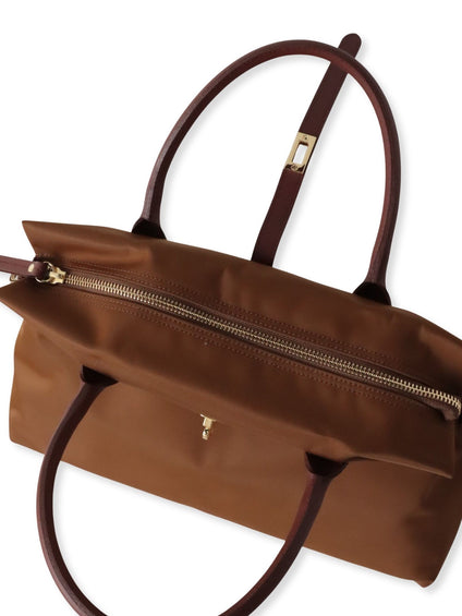 【VIOLAd'ORO】ターンロック付きナイロントートバッグ