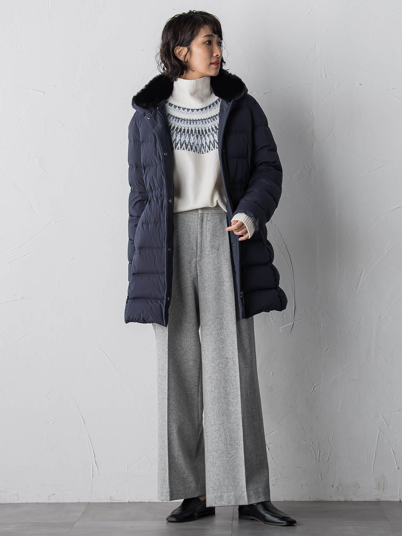 フェアアイル柄ニット