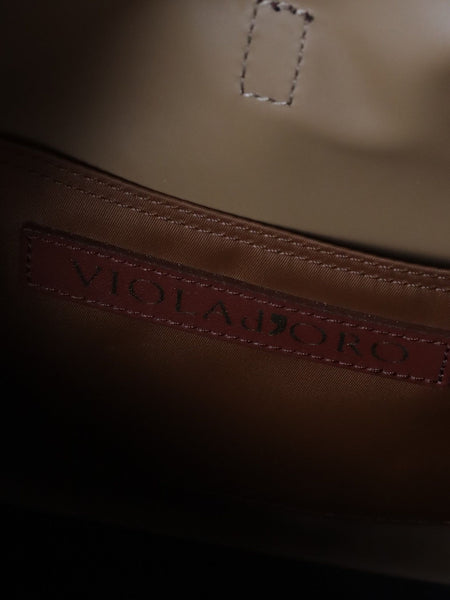 【VIOLAd'ORO】ターンロック付きナイロントートバッグ