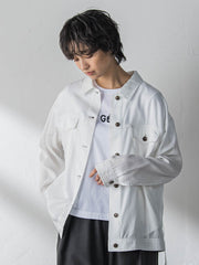 ゆれるデニムジャケット