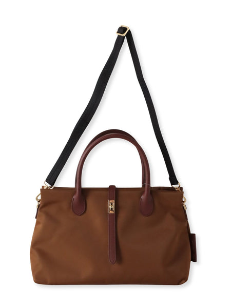 【VIOLAd'ORO】ターンロック付きナイロントートバッグ