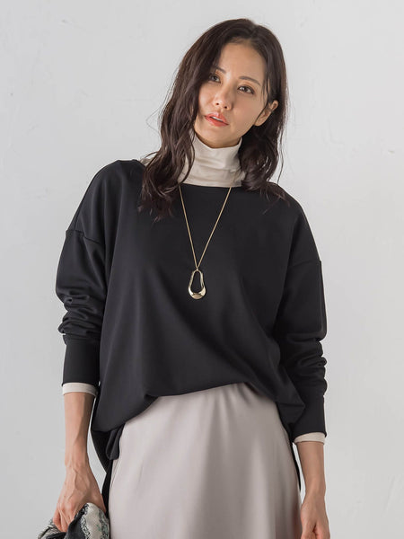 【WEB限定】【Skinea】≪着るスキンケア≫タートルネックカットソー
