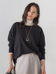 【WEB限定】【Skinea】≪着るスキンケア≫タートルネックカットソー